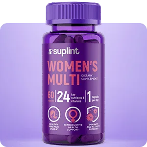 Complexe Multivitaminé pour Femmes, 60 gélules - Front x women s multi png