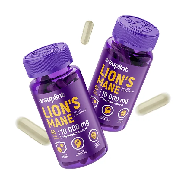 Criniera di Leone, 60 capsule - fly llion s mane png