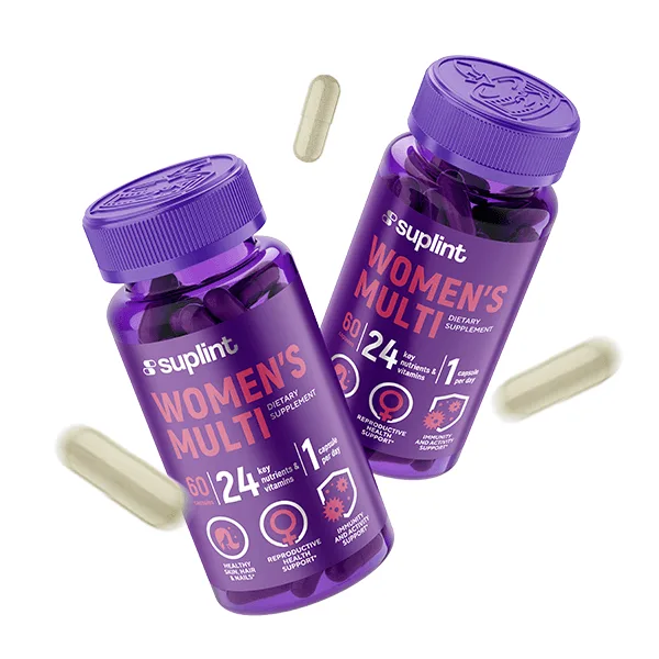 Complexe Multivitaminé pour Femmes, 60 gélules - fly women multi png