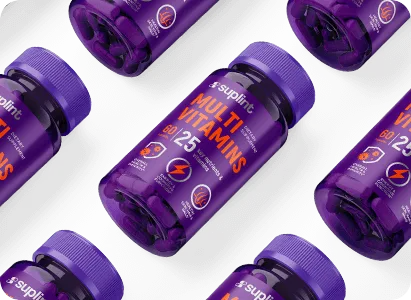 Multivitamines, 60 gélules - small diagonal multivitamins png