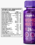 Complexe Multivitaminé pour Femmes, 60 gélules – women multi png