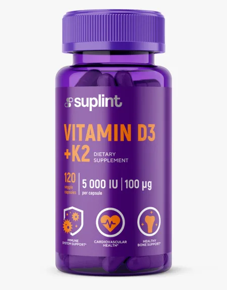 Vitamine D3+K2, 120 gélules - vitamin D K png